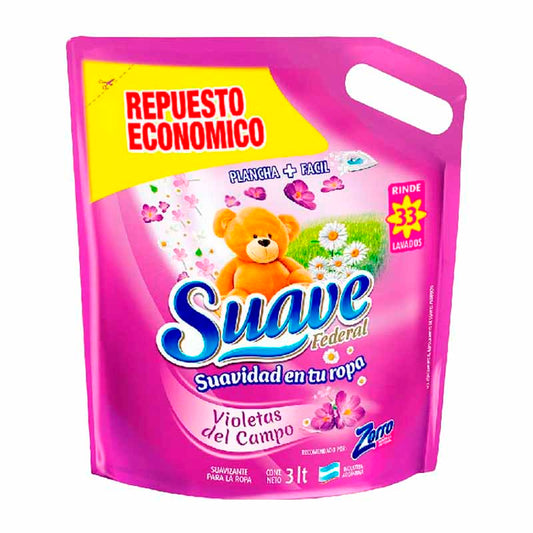 SUAVIZANTE SUAVE VIOL/CAMPO 3 Lt.