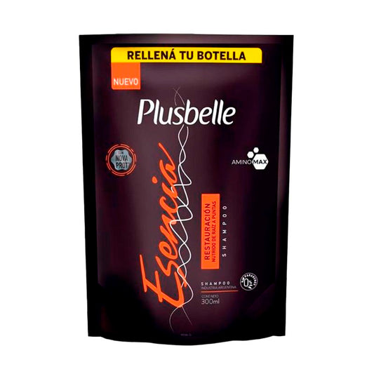 SHAMPOO PLUSBELLE RESTAURACION D/P 300 ml.