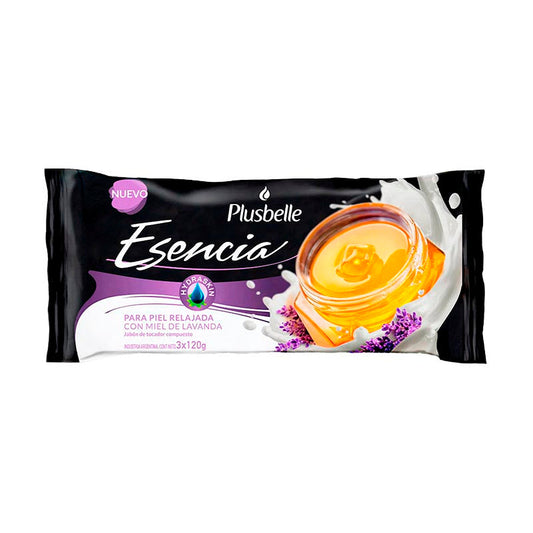 JABON PASTILLA PLUSBELLE RELAX 3x120 Grs
