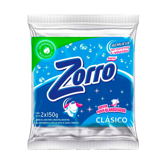 JABON PAN ZORRO 2 x 150 Grs