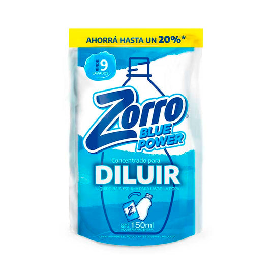 JABON LIQ. ZORRO B.POW D/P 150 ml.