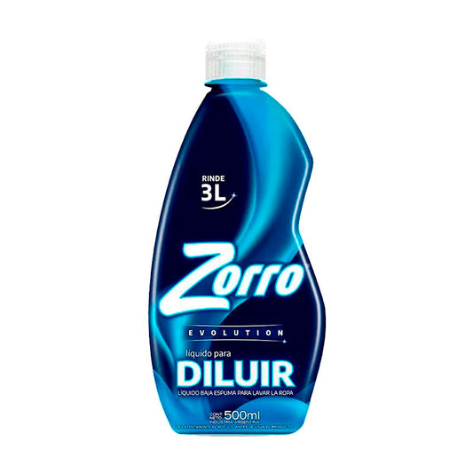 JABON LIQ. ZORRO P/DILUIR EVOL 500 ml.