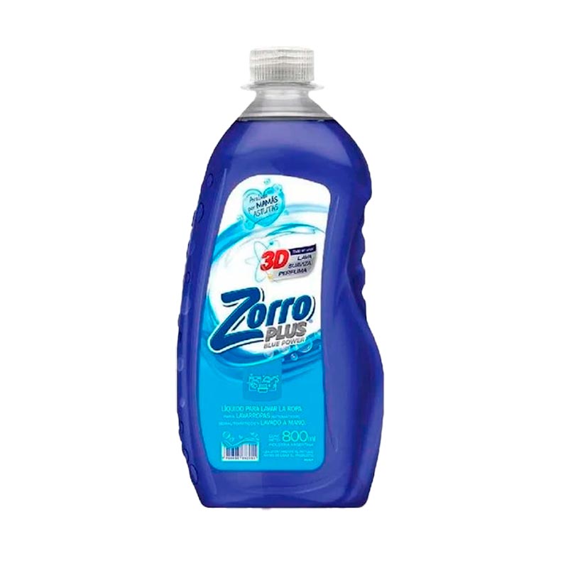 JABON LIQ. ZORRO B.POW Bot 800 CC.