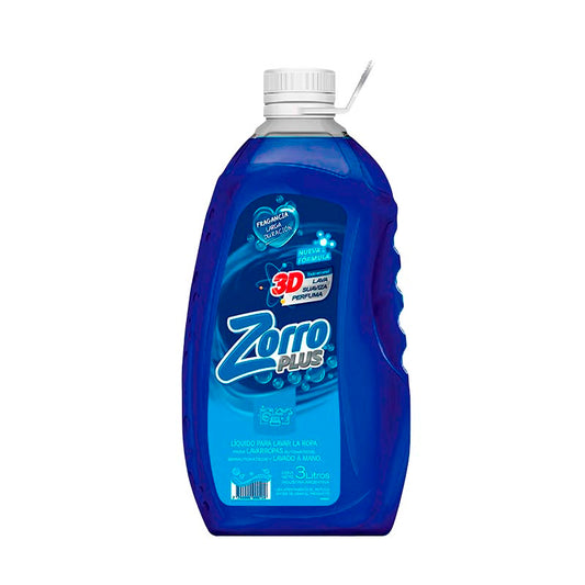 JABON LIQ. ZORRO CLAS.Bot 3 Lt.