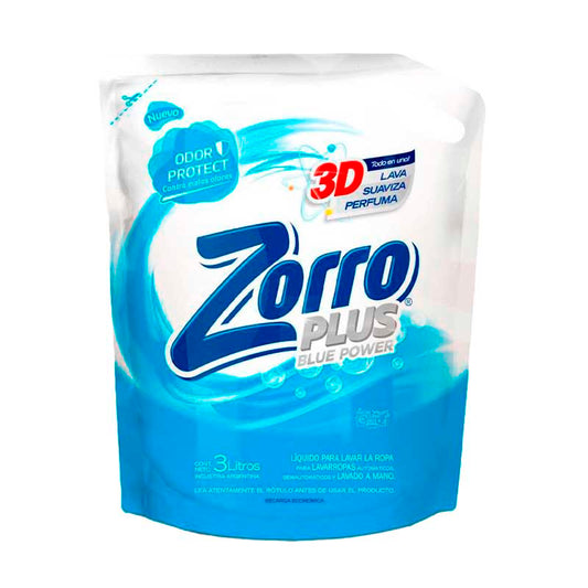 JABON LIQ. ZORRO B.POW D/P 3 Lt.