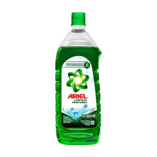 JABON LIQ. ARIEL L/Profunda Bot 800 ml.