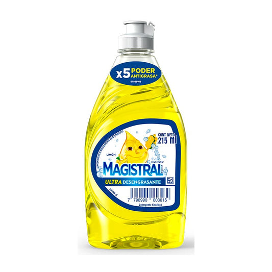 LAVAVAJILLA MAGISTRAL LIMON ULTRA 215 ml.