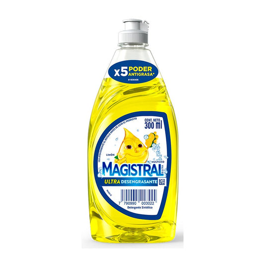 LAVAVAJILLA MAGISTRAL LIMON ULTRA 300 ml.