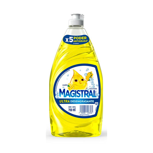 LAVAVAJILLA MAGISTRAL LIMON ULTRA 750 ml.