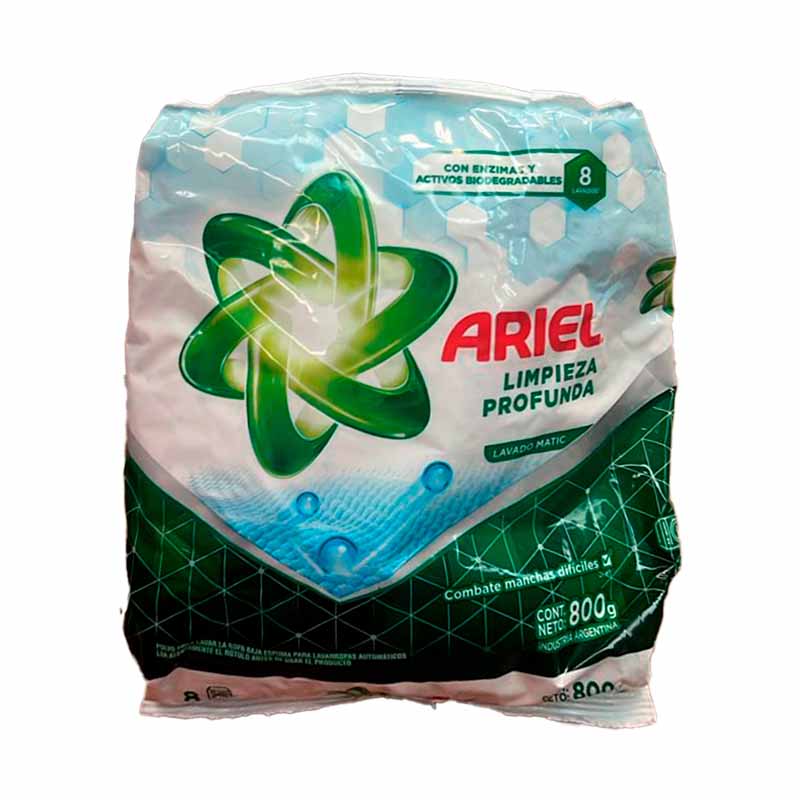 JABON POLVO ARIEL L/Profunda 800 Grs