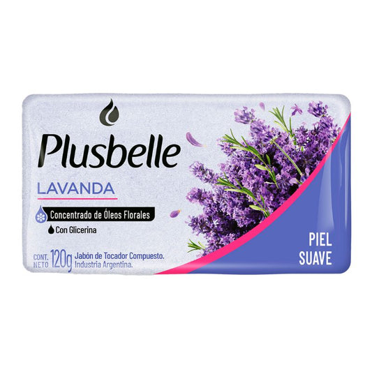 JABON TOC. PLUSBELLE LAVANDA 120 Grs