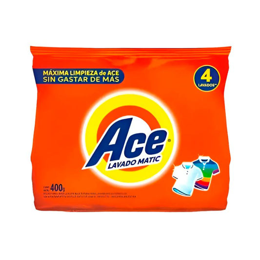 JABON POLVO ACE BE 400 Grs