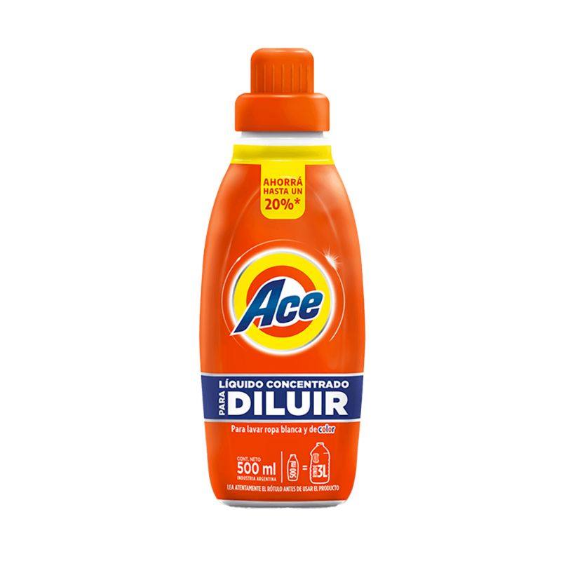 JABON LIQ. ACE P/DILUIR 500 ml.