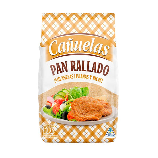 PAN RALLADO CA�UELAS 500 Grs