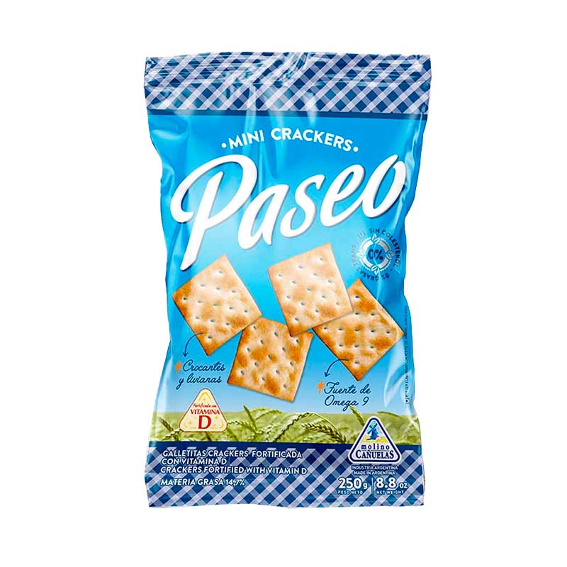 GALLETITA PASEO CRACKERS 250 Grs