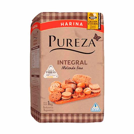 HARINA PUREZA INTEGRAL 1 Kgs