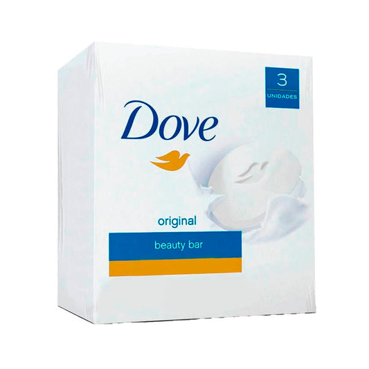 JABON TOCADOR DOVE ORIGINAL 3x90 Grs