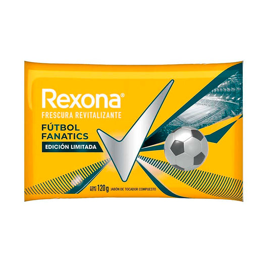 JABON TOCADOR REXONA FUTBOL 120 Grs