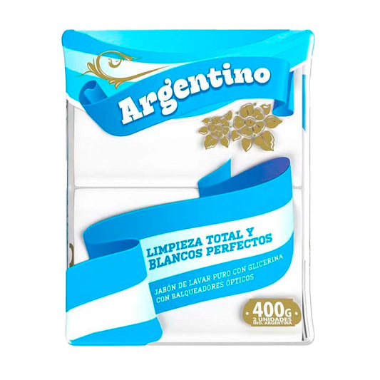 JABON PAN ARGENTINO BLANCO 2x200 Grs