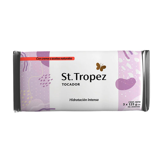 JABON TOC St TROPEZ HIDRATACION 3X 125 Grs