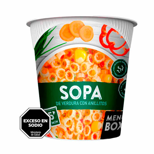 SOPA LISTA BOX VEGETALES 45 Grs