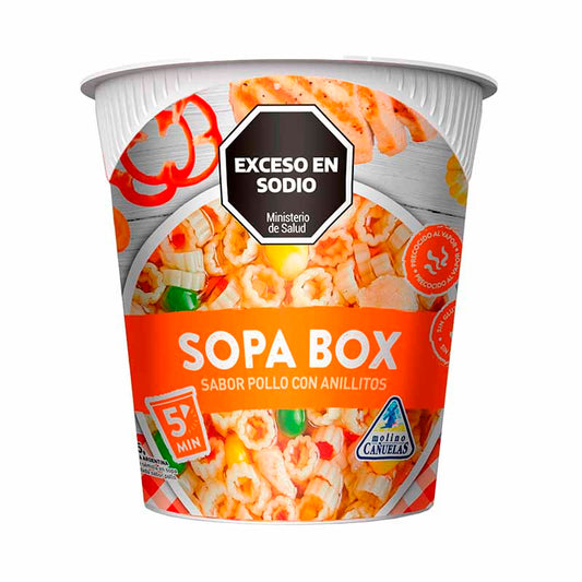 SOPA LISTA BOX POLLO 45 Grs