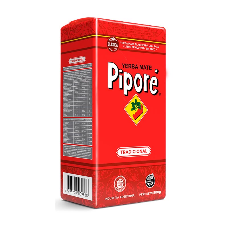 YERBA PIPORE TRADICIONAL 500 Grs