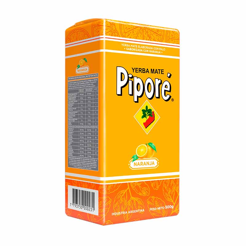 YERBA PIPORE NARANJA 500 Grs