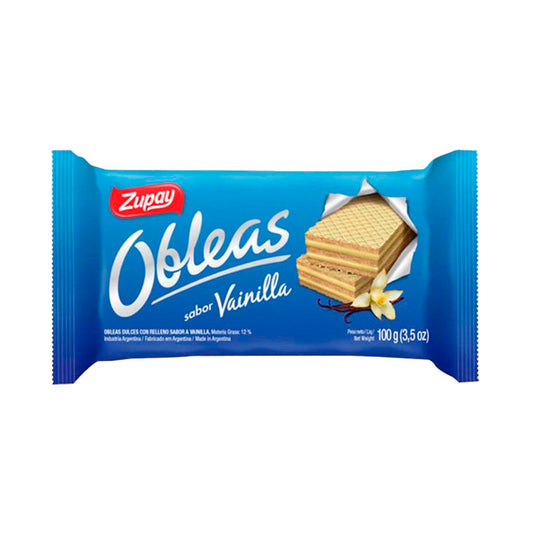 OBLEA ZUPAY VAINILLA 100 Grs