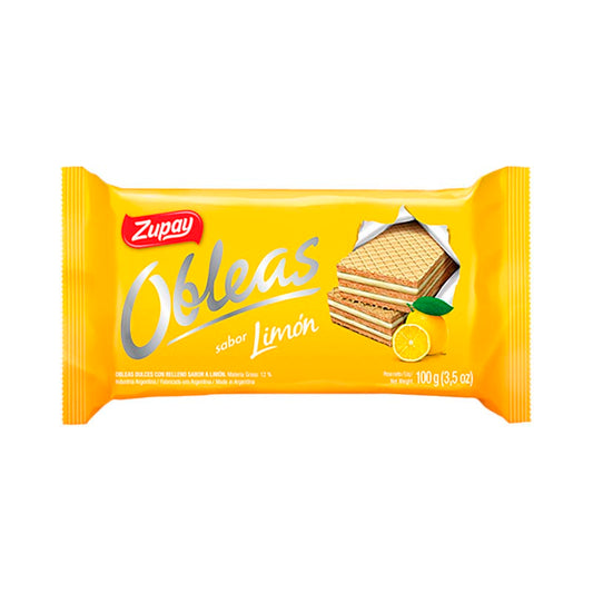 OBLEA ZUPAY LIMON 100 Grs