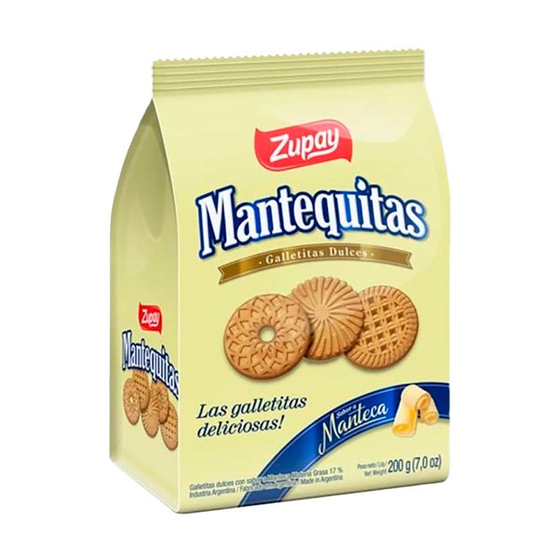GALLETITA ZUPAY MANTEQUITA 200 Grs