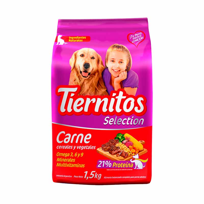 ALIM.PERRO TIERNITOS CARNE 1.5 Kgs