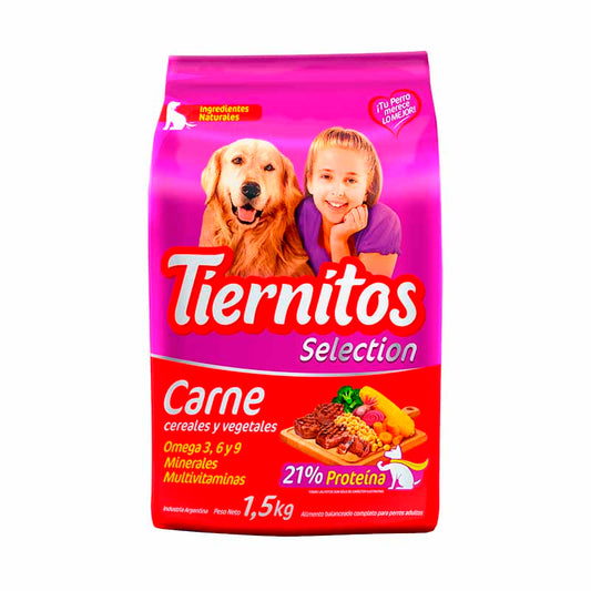 ALIM.PERRO TIERNITOS CARNE 1.5 Kgs