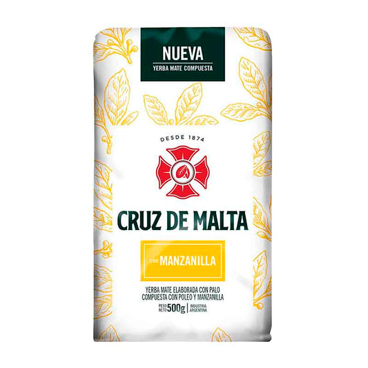 YERBA CRUZ MALTA MANZANILLA 500 Grs