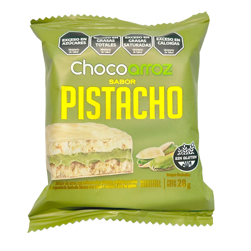 ALFAJOR CHOCOARROZ PISTACHO 28 Grs