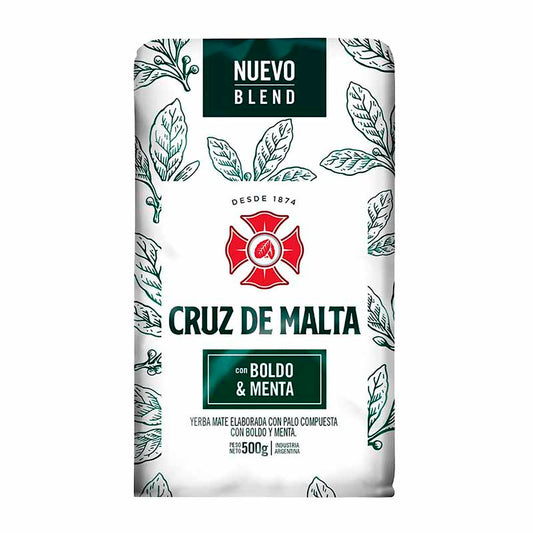 YERBA CRUZ MALTA BDO/MENTA 500 Grs