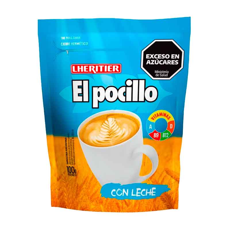 MALTA EL POCILLO C/LECHE 100 Grs