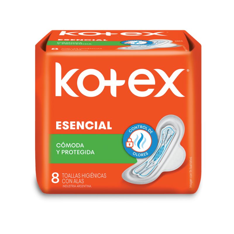 T.FEMENINA KOTEX ESENCIAL 8 Un.