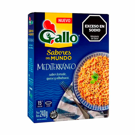 RISOTO GALLO MEDITERRANEO 240 Grs