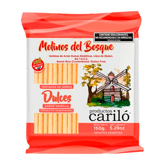 TOSTADA MOLINOS DEL BOSQUE DULCE 150 Grs