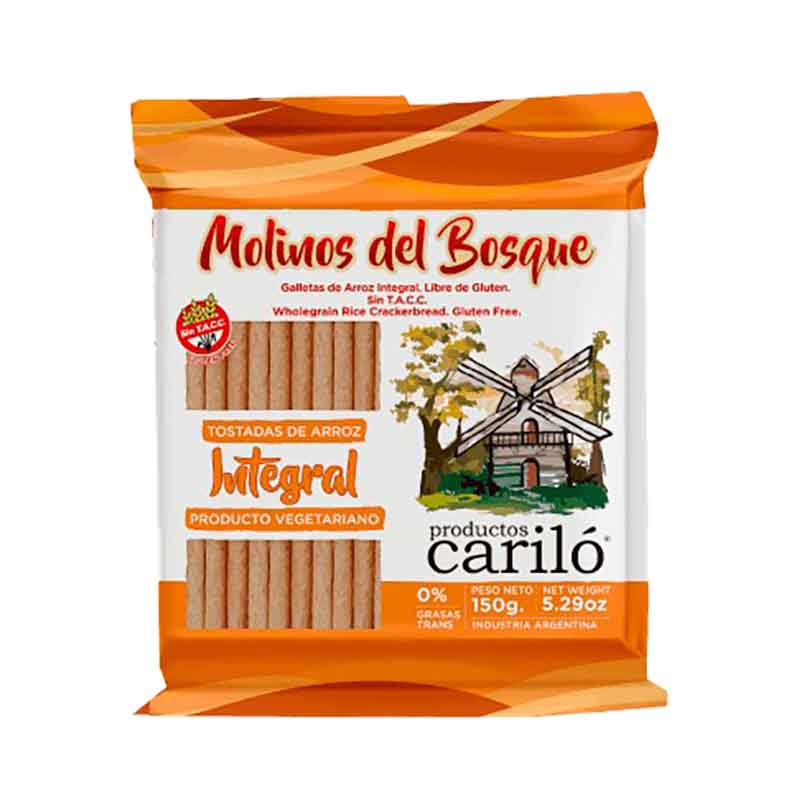 TOSTADA MOLINOS DEL BOSQUE INTEGRAL 150 Grs