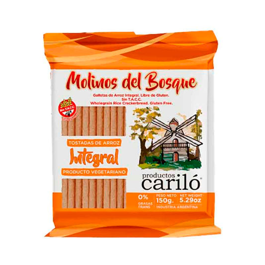 TOSTADA MOLINOS DEL BOSQUE INTEGRAL 150 Grs