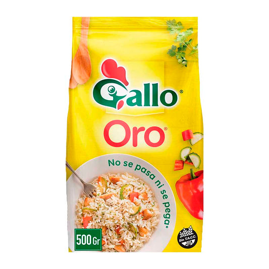 ARROZ GALLO ORO 500 Grs