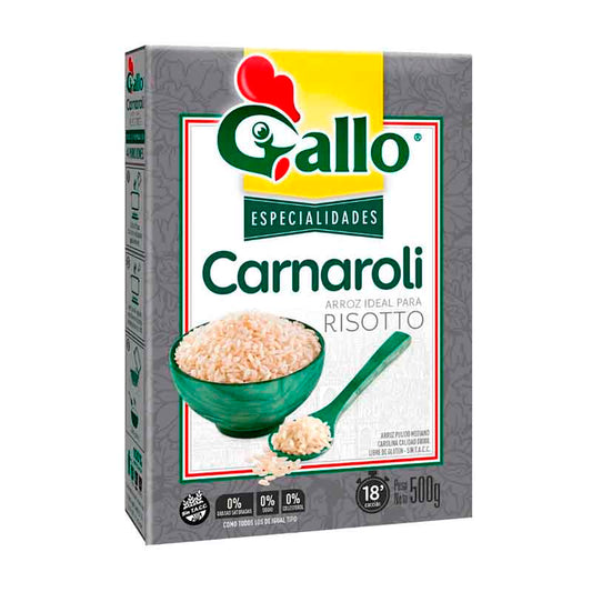 ARROZ GALLO CARNAROLI 500 Grs