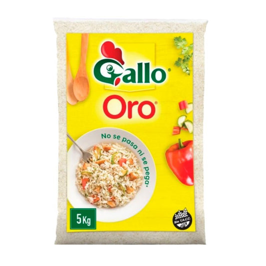 ARROZ GALLO ORO PARBOIL 5 Kgs