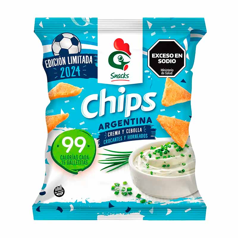 SNACK GALLO CREMA Y CEBOLLA 100 Grs