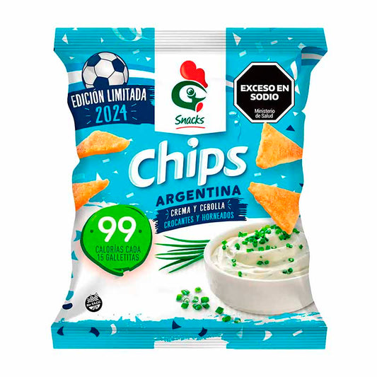 SNACK GALLO CREMA Y CEBOLLA 100 Grs