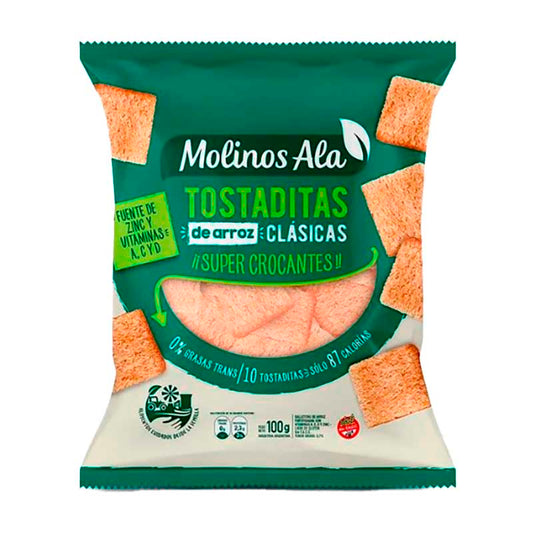 TOSTADITA ALA CLASICA 100 Grs