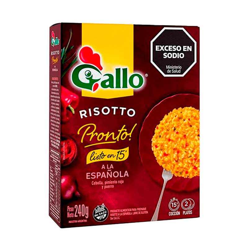 RISOTO GALLO ESPA�OL 240 Grs
