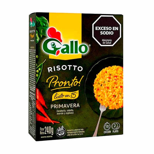 RISOTO GALLO PRIMAVERA 240 Grs